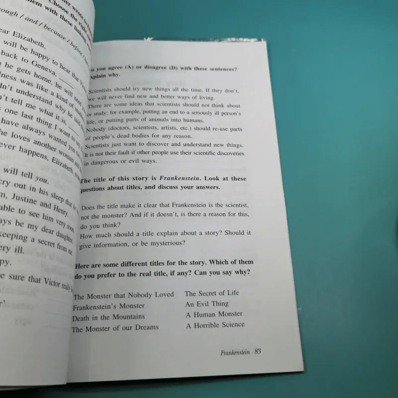 Frankenstein แฟรงเกนสไตน์กับตำนานผีดิบคืนชีพ- Mary Shelley รูปที่ 15