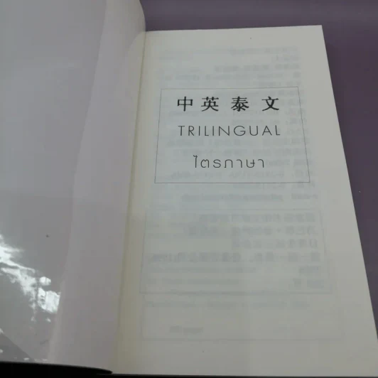 Trilingual ไตรภาษา บทสนทนา จีน อังกฤษ ไทย รูปที่ 6