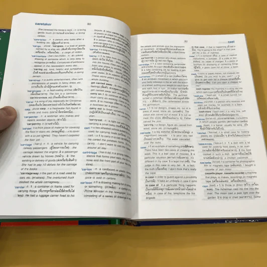 Learners' Dictionary English-Thai พจนานุกรมอังกฤษ-ไทย รูปที่ 13
