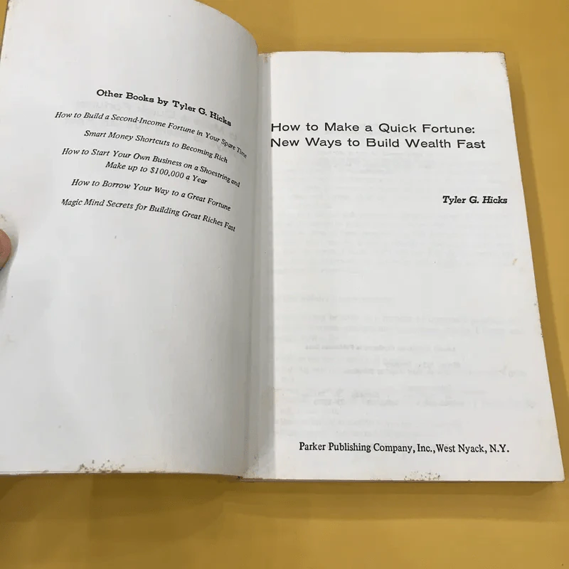How to Make a Quick Fortune: New Ways to Build Wealth Fast - Tyler G.Hicks รูปที่ 8