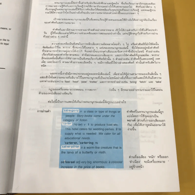 Learners' Dictionary English-Thai พจนานุกรมอังกฤษ-ไทย รูปที่ 11