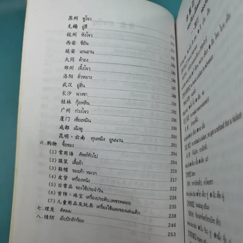 ศัพท์หมวดภาษาจีน ท่องเที่ยวต่างประเทศ เล่ม 1 - สุภาณี ปิยพสุนทรา รูปที่ 12