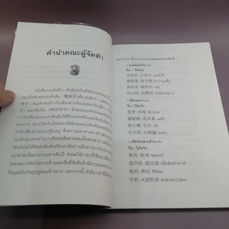 ชุมนุมศัพท์ต่าง จีน-ไต้หวัน รูปที่ 11