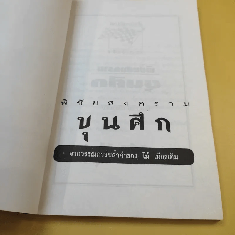 พิชัยสงครามขุนศึก - ไม้ เมืองเดิม รูปที่ 8