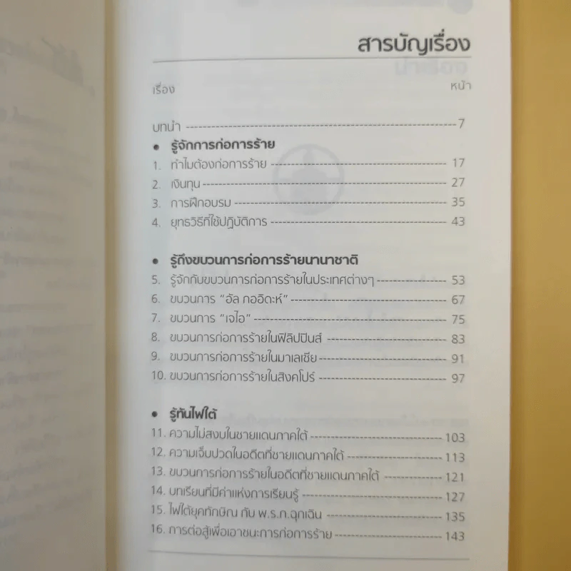 สงครามก่อการร้าย อันตรายใกล้ตัว - น.ต.ประสงค์ สุ่นศิริ รูปที่ 10
