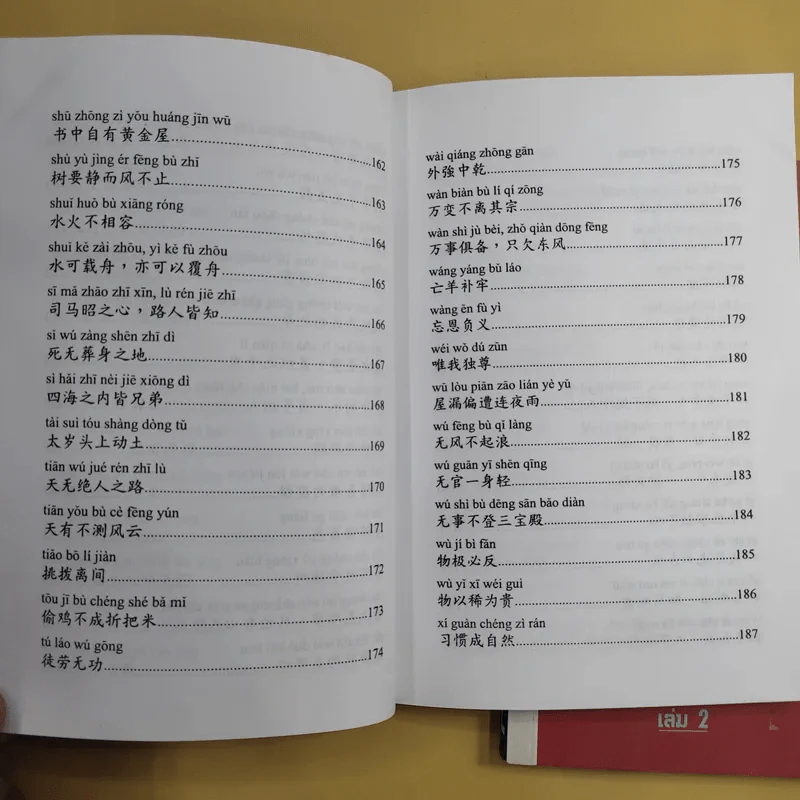ชุมนุมสำนวนจีน ศึกษาภาษาจีน-ไทย เล่ม 1-2 - มานิต เจียรบรรจงกิจ รูปที่ 17