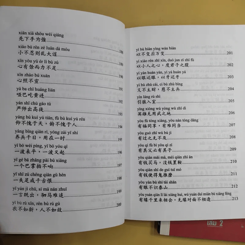 ชุมนุมสำนวนจีน ศึกษาภาษาจีน-ไทย เล่ม 1-2 - มานิต เจียรบรรจงกิจ รูปที่ 18