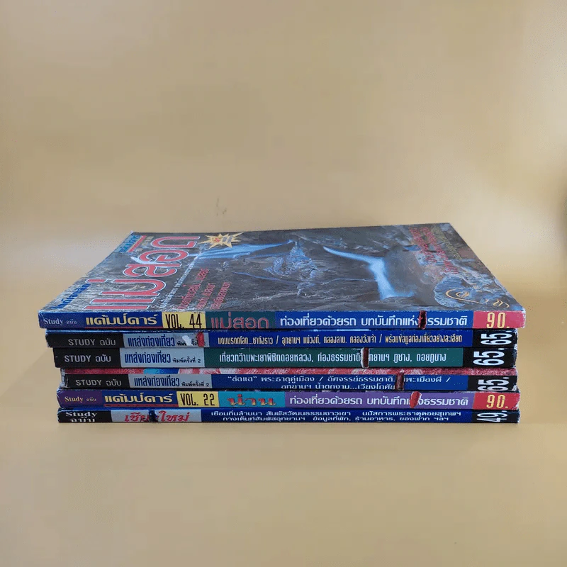 หนังสือท่องเที่ยวไทย 6 เล่ม ได้แก่ เชียงใหม่, น่าน, แพร่, พะเยา, กำแพงเพชร, แม่สอด รูปที่ 2