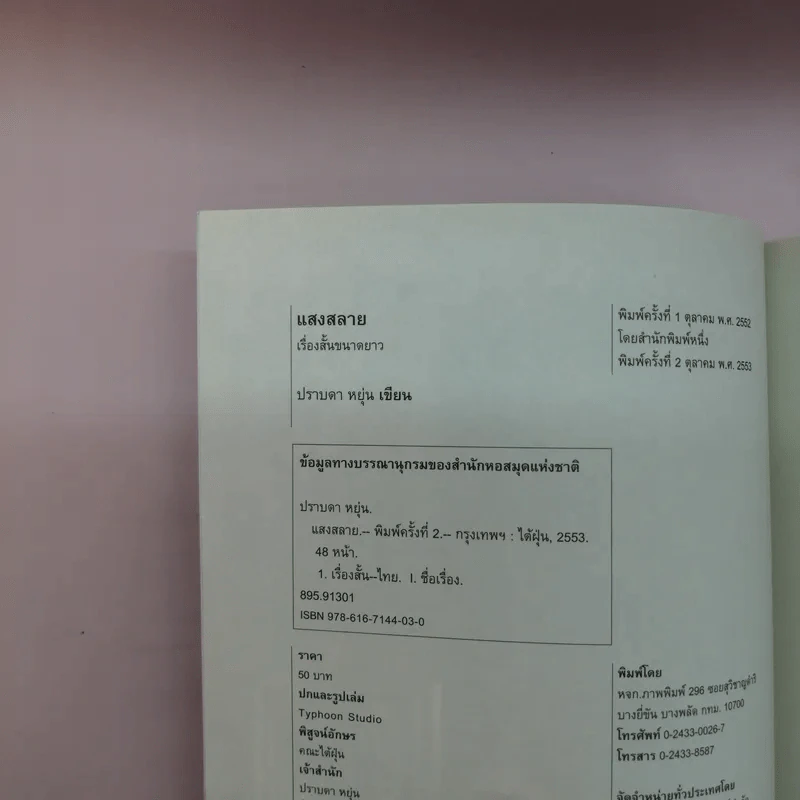 แสงสลาย - ปราบดา หยุ่น รูปที่ 7