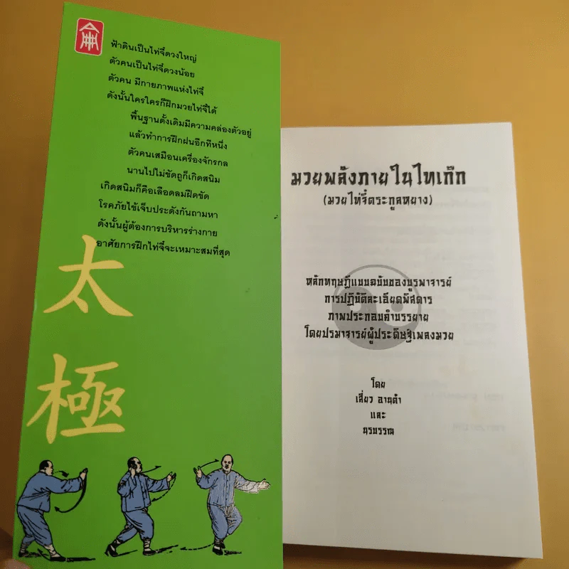 มวยพลังภายในไทเก๊ก (มวยไท่จี๋ตระกูลหยาง) - เสี่ยว อานต้า และ นรบรรณ รูปที่ 9