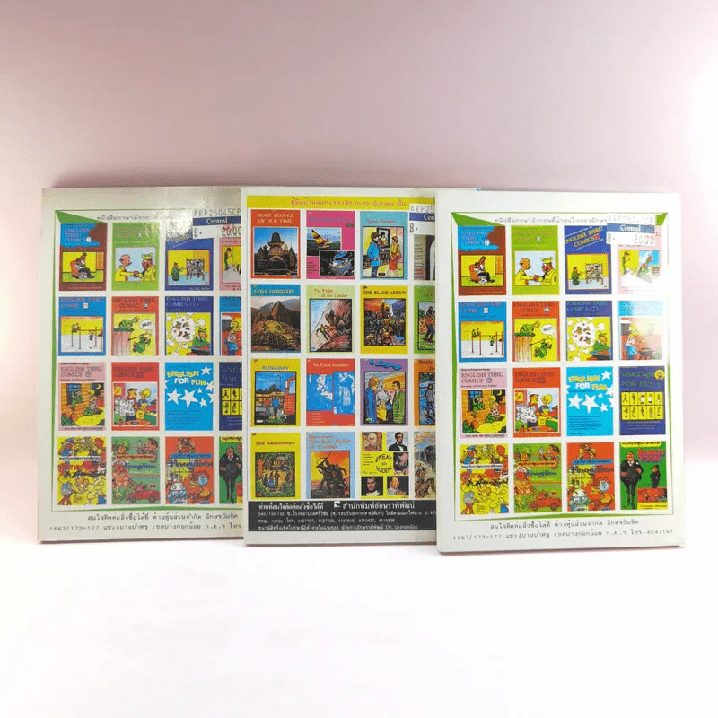 English and Fun American Comics เล่ม 1-3 เรียนภาษาอังกฤษจากการ์ตูนชุด - S.S.Comic รูปที่ 6