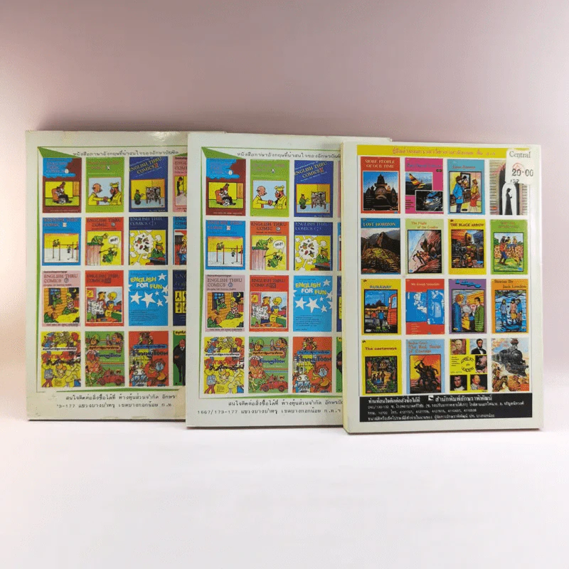 สนุกกับการ์ตูนภาษาอังกฤษ 3 เล่ม ได้แก่ Business Toon เล่ม 2, Funny Toon 4+5 รูปที่ 6