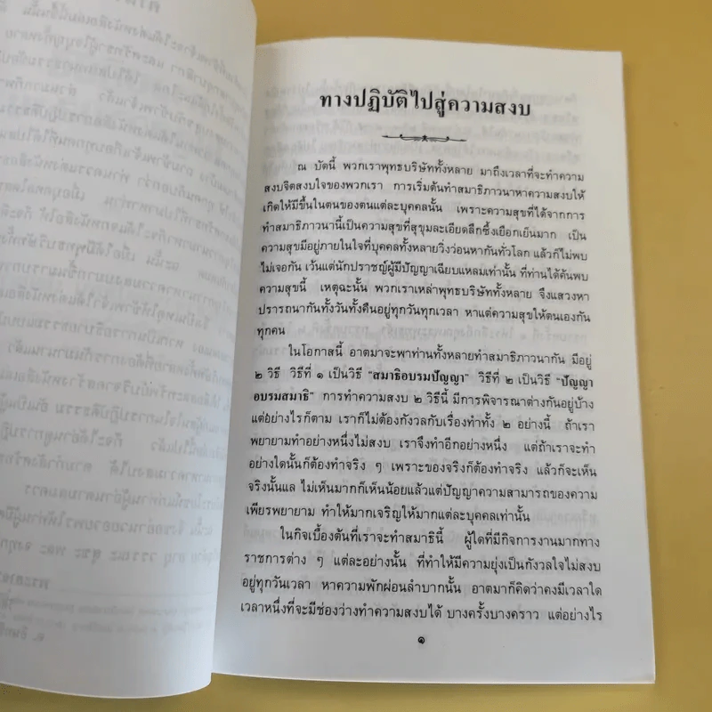 ทางปฏิบัติไปสู่ความสงบ - พระอาจารย์เปลี่ยน ปญญาปทีโป รูปที่ 9