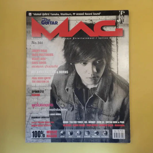 The Guitar Mag No.344 ดัง พันกร รูปที่ 1