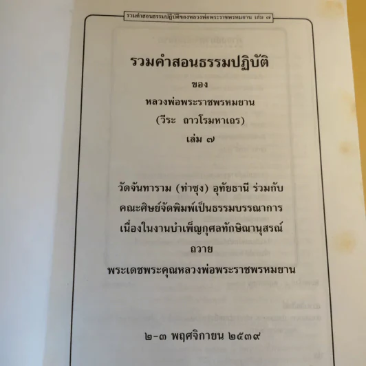รวมคำสอนธรรมปฏิบัติของหลวงพ่อพระราชพรหมยาน (วีระ ถาวโรมหาเถร) เล่ม 7 รูปที่ 10
