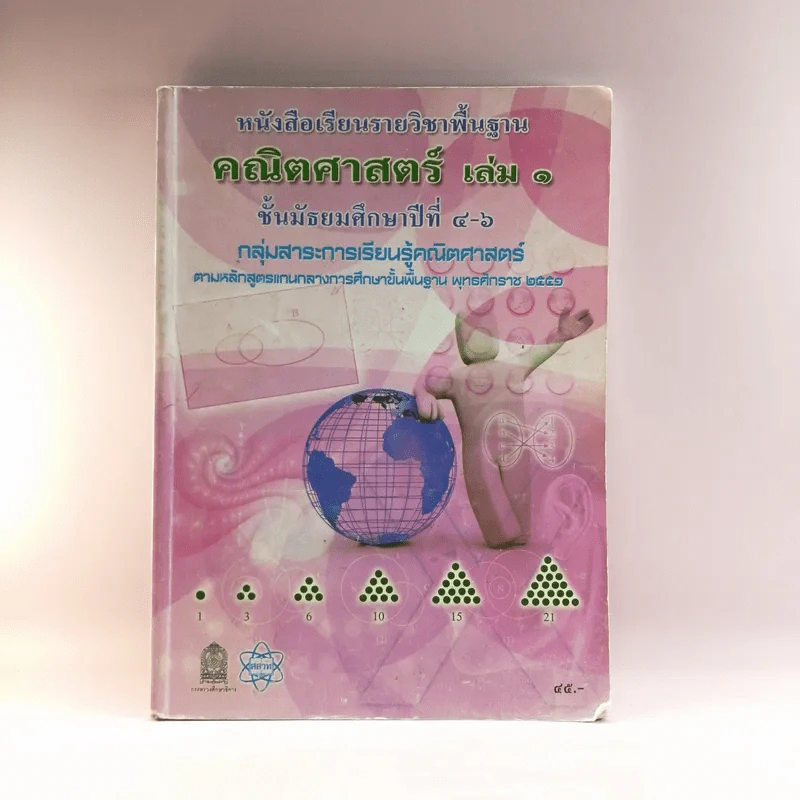 คณิตศาสตร์ เล่ม 1 ชั้นมัธยมศึกษาปีที่ 4-6 รูปที่ 1