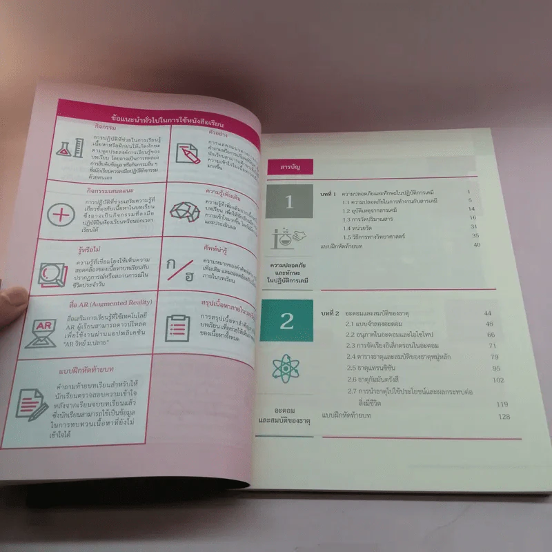 เคมี เล่ม 1 ชั้นมัธยมศึกษาปีที่ 4 รูปที่ 9