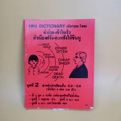 เทป Dictionary (อังกฤษ-ไทย) จำง่าย-เข้าใจเร็ว สำเนียงฝรั่ง-ควรฟังให้ชินหู ชุดที่ 1-4 รูปที่ 8