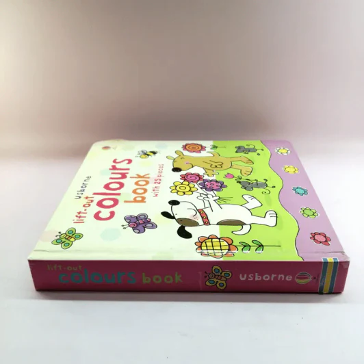 Lift-Out Colours Book with 25 Pieces - Usborne รูปที่ 2