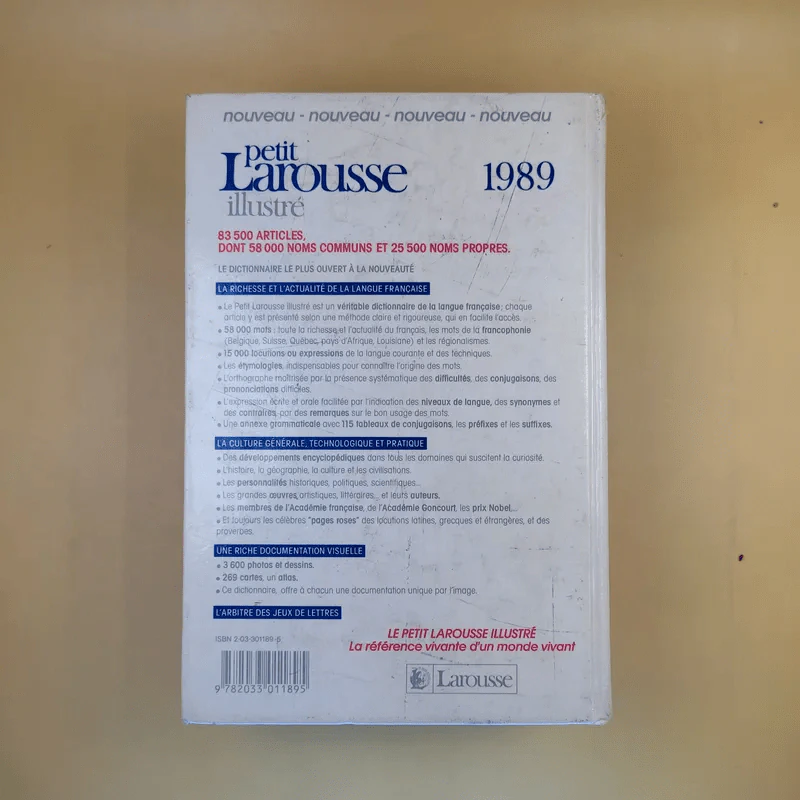 Petit Larousse Illustre 1989 รูปที่ 2