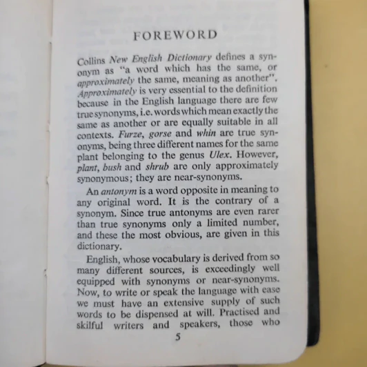 Collins Gem Dictionary of Synonyms & Antonyms รูปที่ 13