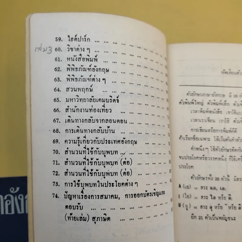 เรียนภาษาอังกฤษกับม.ล.มานิจ ชุมสาย เล่ม 1-3 รูปที่ 11