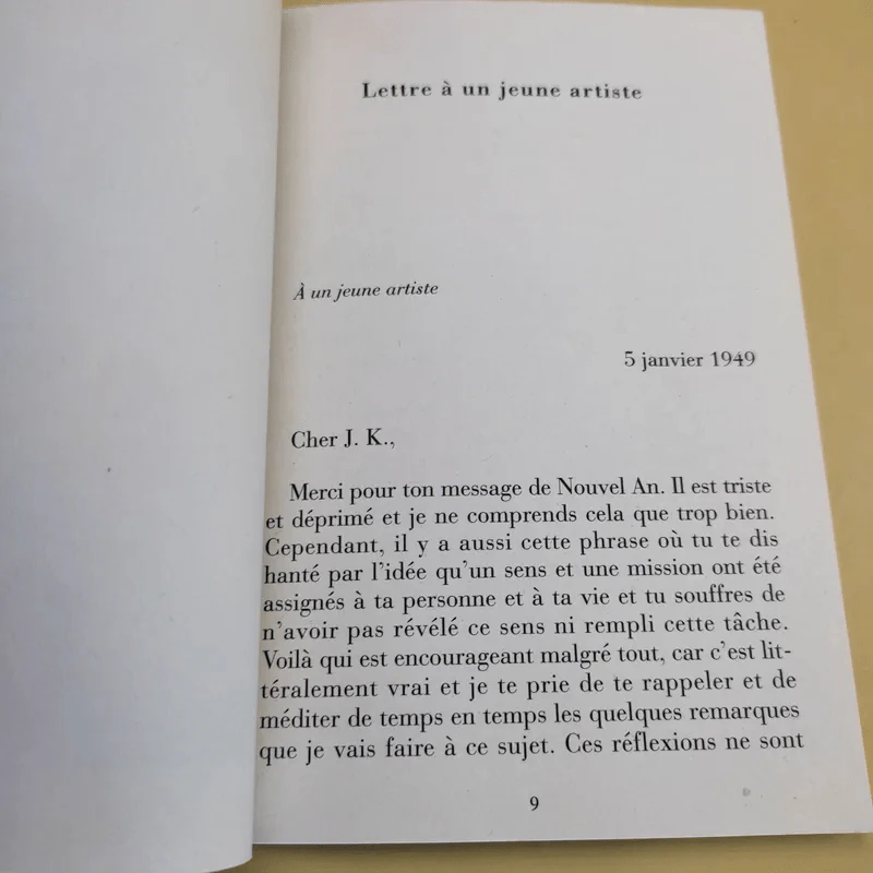 Lettre à un jeune artiste - Hesse รูปที่ 10