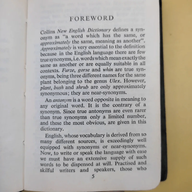 Collins Gem Dictionary of Synonyms & Antonyms รูปที่ 13