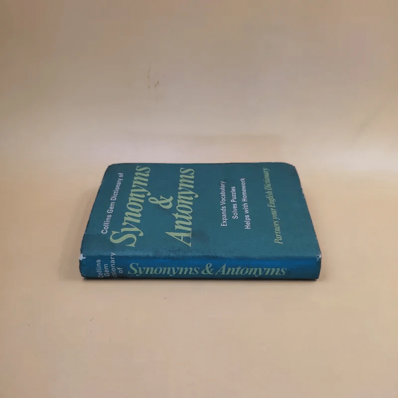 Collins Gem Dictionary of Synonyms & Antonyms รูปที่ 3