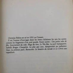 La folle allure - Christian Bobin รูปที่ 9