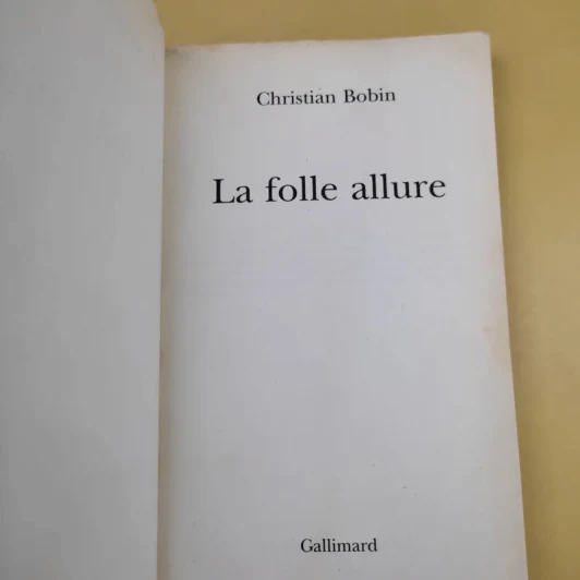 La folle allure - Christian Bobin รูปที่ 8
