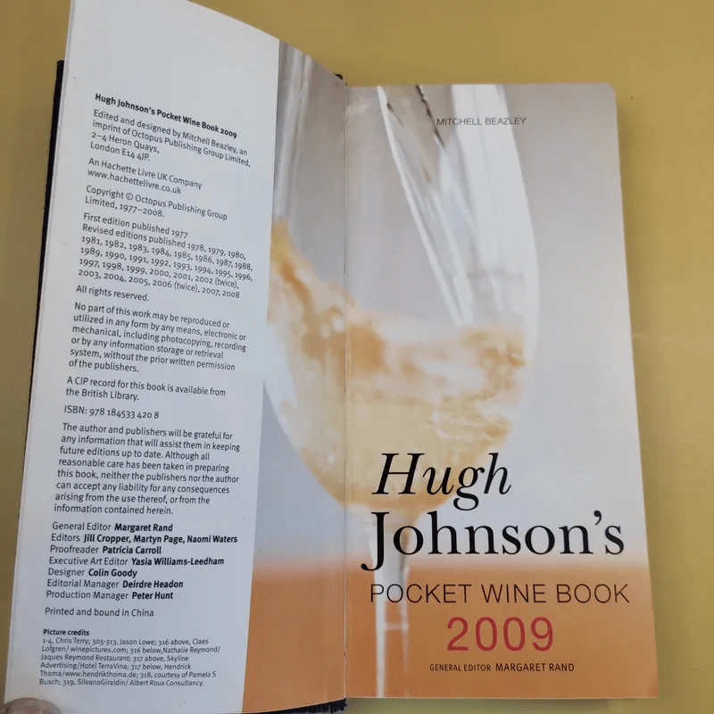 Hugh Johnson's Pocket Wine Book 2009 รูปที่ 10