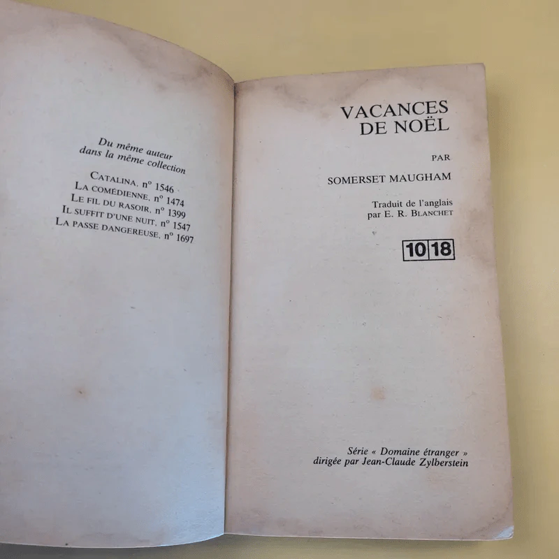 Somerset Maugham Vacances de Noel รูปที่ 9