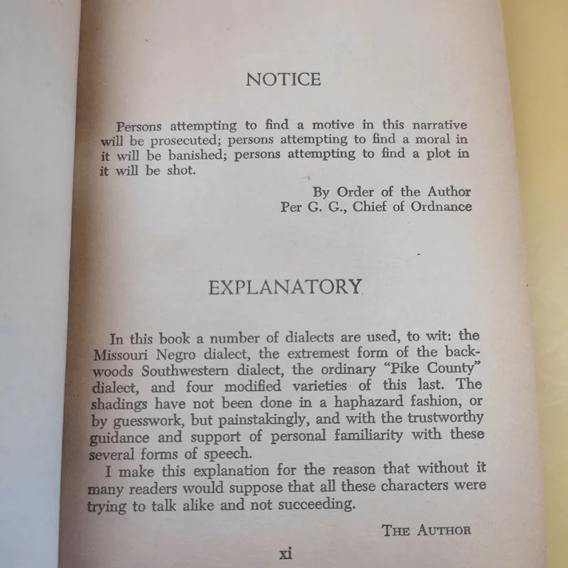The Adventures of Huckleberry Finn - Mark Twain รูปที่ 11