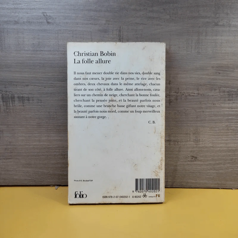 La folle allure - Christian Bobin รูปที่ 2