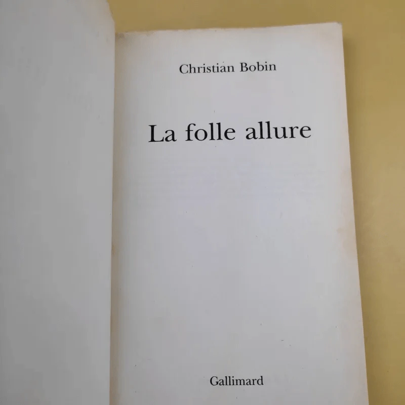 La folle allure - Christian Bobin รูปที่ 8