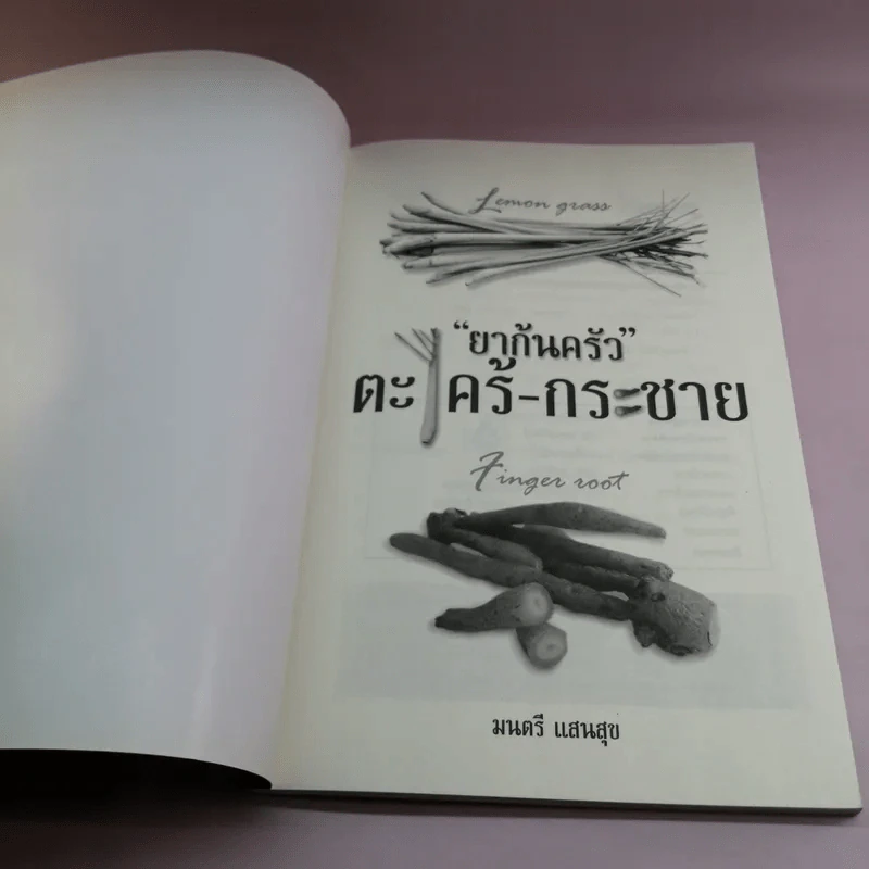 อัศจรรย์สมุนไพรไทย ยาก้นครัว ตะไคร้-กระชาย - มนตรี แสนสุข รูปที่ 6