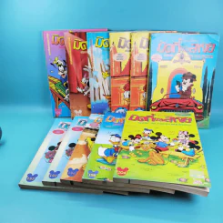 มิคกี้และสหาย การ์ตูน 2 ภาษา ขายรวม 11 เล่ม (มีเล่มซ้ำ 2 เล่ม) รูปที่ 1