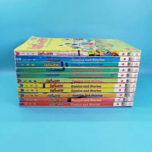 มิคกี้และสหาย การ์ตูน 2 ภาษา ขายรวม 11 เล่ม (มีเล่มซ้ำ 2 เล่ม) รูปที่ 4