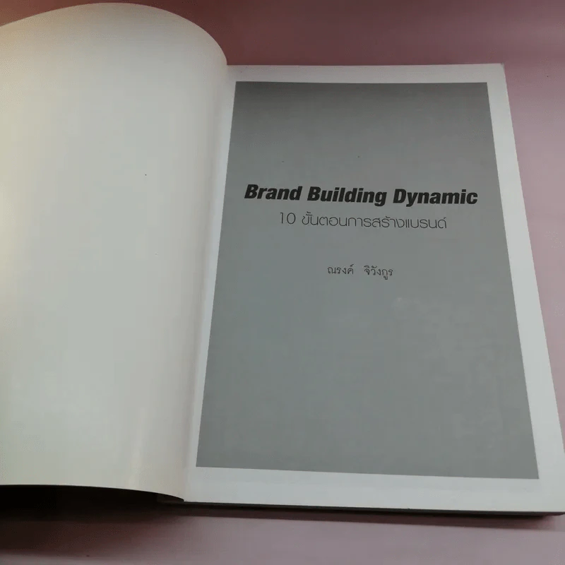 Brand Building Dynamic - ณรงค์ จิวังกูร รูปที่ 6