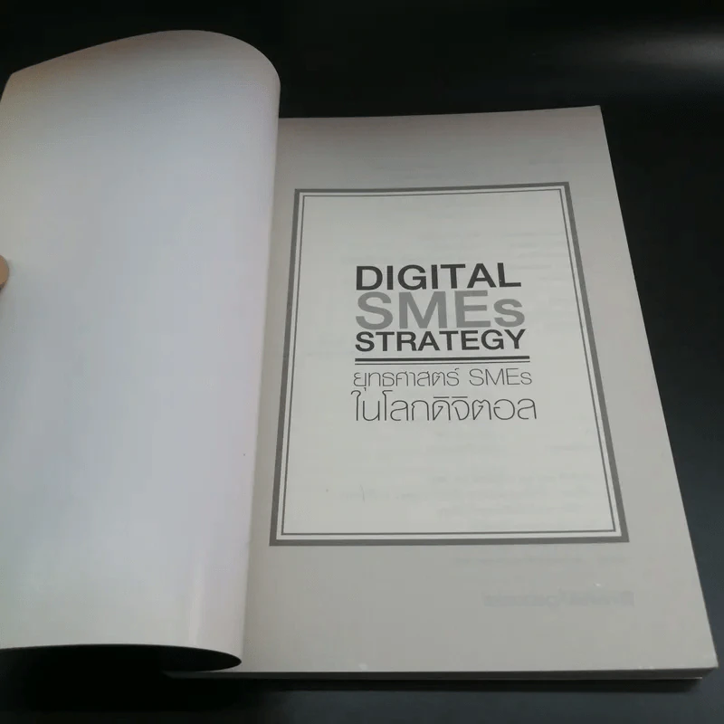 Digital SME Strategy ยุทธศาสตร์ SMEs ในโลกดิจิตอล - สรรค์ชัย เตียวประเสริฐกุล รูปที่ 6