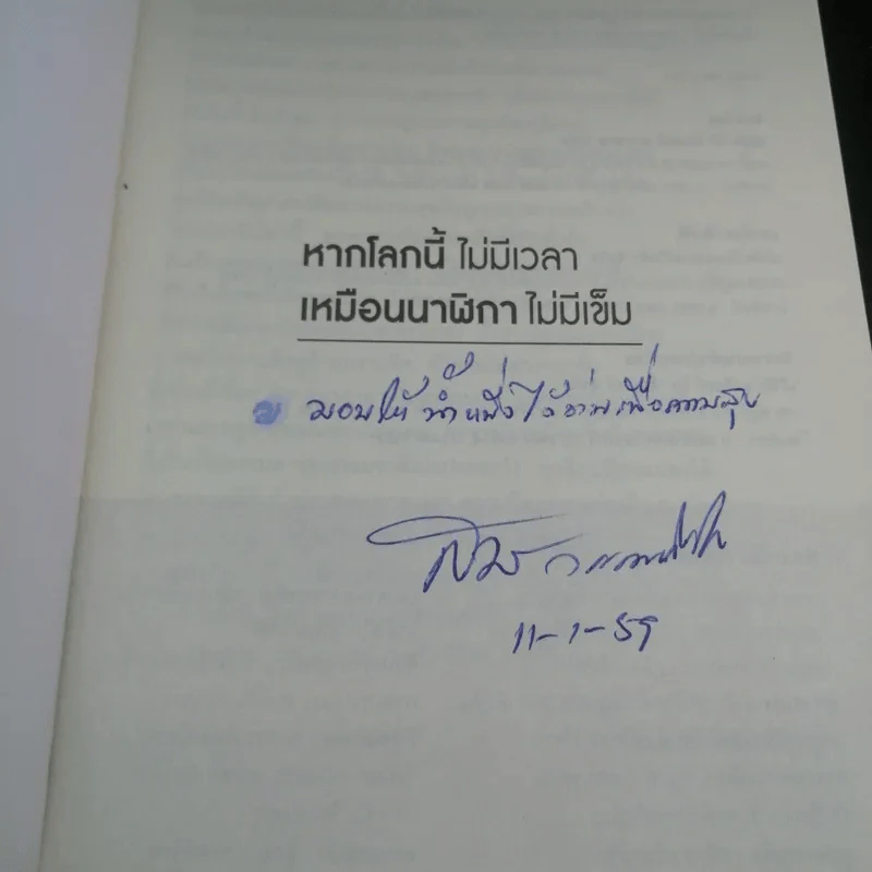 หากโลกนี้ไม่มีเวลา เหมือนนาฬิกาไม่มีเข็ม - สมพงษ์ วรรณภิญโญ รูปที่ 6