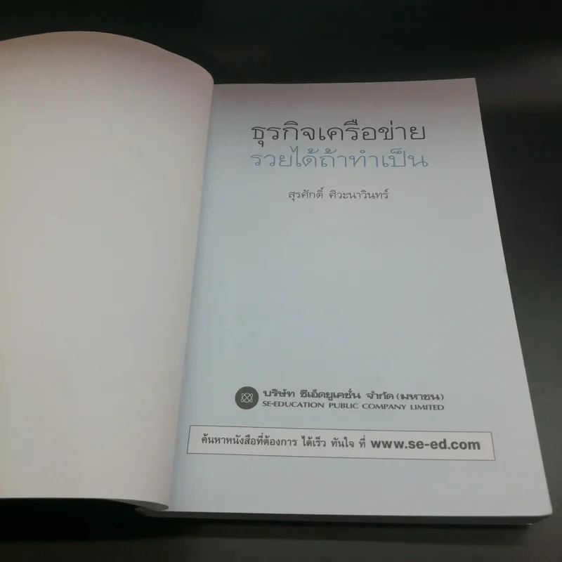 ธุรกิจเครือข่าย รวยได้ถ้าทำเป็น - สุรศักดิ์ ศิวะนาวินทร์ รูปที่ 6