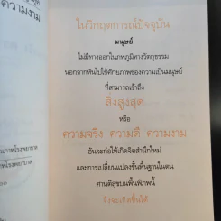 ความเป็นมนุษย์กับการเข้าถึงสิ่งสูงสุด ความจริงความดีความงาม - ประเวศ วะสี รูปที่ 10