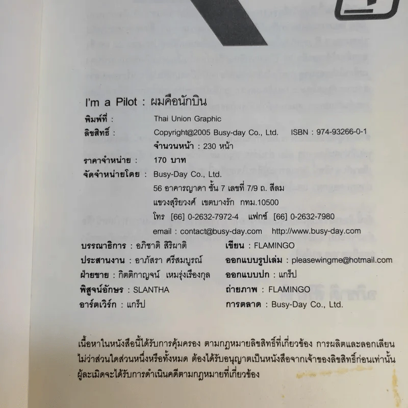 I'm a Pilot ผมคือนักบิน - Flamingo รูปที่ 8