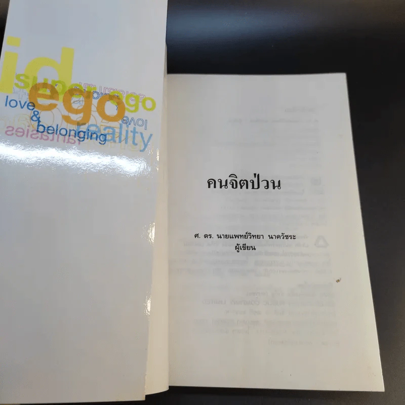 คนจิตป่วน - ศ.ดร.นายแพทย์วิทยา นาควัชระ รูปที่ 8