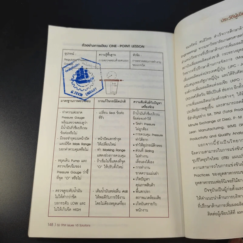 50 ปัญหาสุดฮิตพลิกวิกฤต TPM - อมรรัตน์ สนธิไทย รูปที่ 14