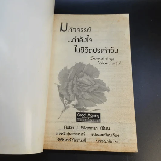 มหัศจรรย์กำลังใจในชีวิตประจำวัน Something Wonderful - Robin L. Silverman รูปที่ 8