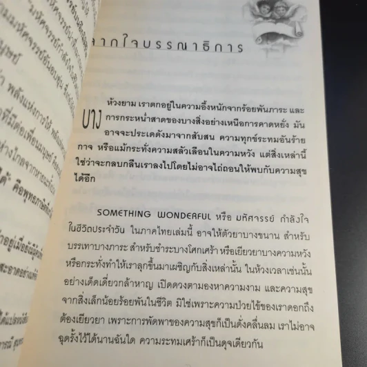 มหัศจรรย์กำลังใจในชีวิตประจำวัน Something Wonderful - Robin L. Silverman รูปที่ 12