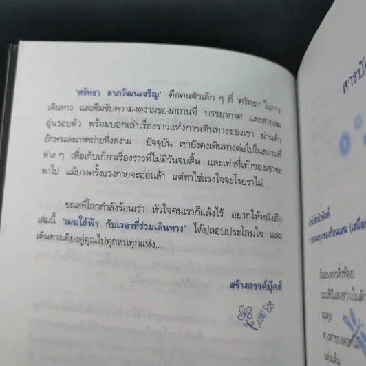 เมฆใต้ฟ้ากับเวลาที่ร่วมเดินทาง - ศรัทธา ลาภวัฒนเจริญ รูปที่ 8